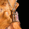 Charoite Necklace Sterling Silver #5642-Moldavite Life