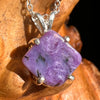 Charoite Necklace Sterling Silver #5643-Moldavite Life