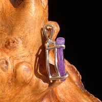 Charoite Pendant Sterling Silver #5655-Moldavite Life