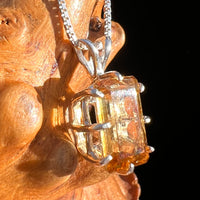 Citrine Pendant Sterling Silver #7743-Moldavite Life