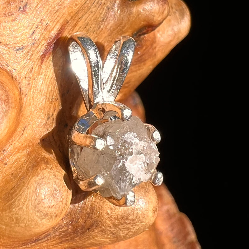 Colorado Phenakite Crystal Pendant Sterling #7073-Moldavite Life