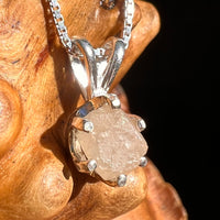 Colorado Phenakite Crystal Pendant Sterling #7080-Moldavite Life