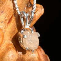 Colorado Phenakite Crystal Pendant Sterling #7082-Moldavite Life