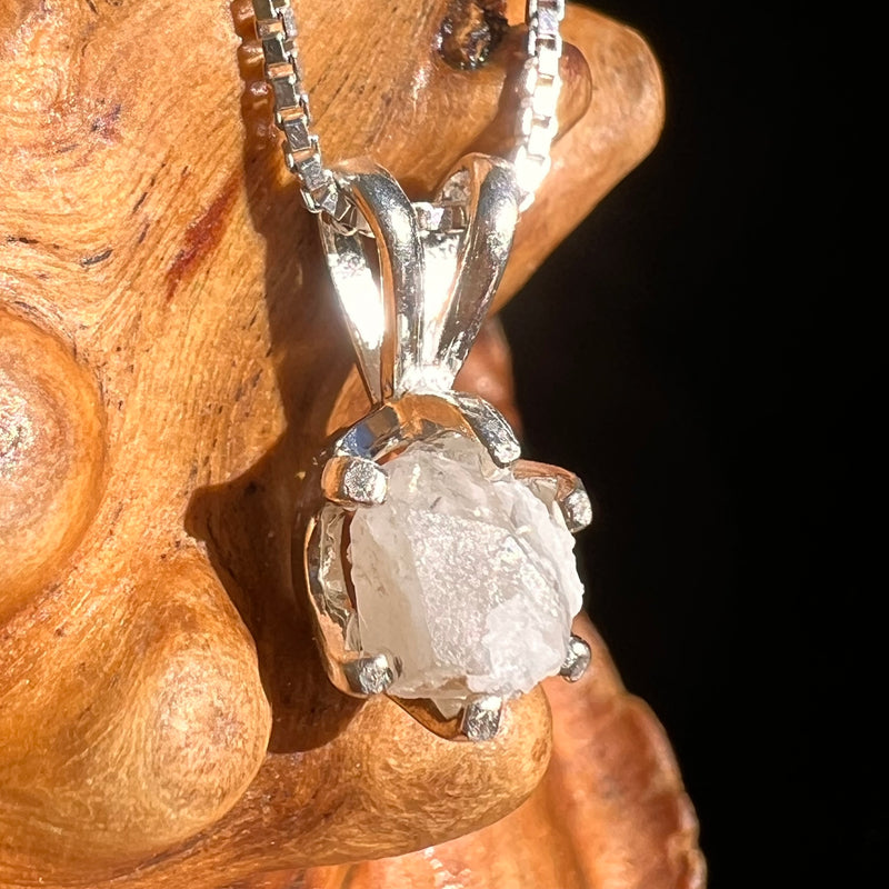 Colorado Phenakite Crystal Pendant Sterling #7087-Moldavite Life