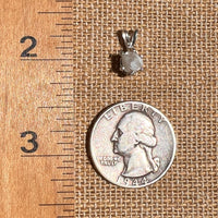 Colorado Phenakite Crystal Pendant Sterling #7087-Moldavite Life