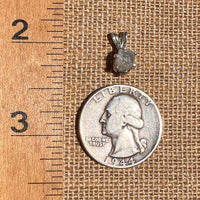 Colorado Phenakite Crystal Pendant Sterling #7088-Moldavite Life