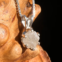 Colorado Phenakite Crystal Pendant Sterling #7089-Moldavite Life