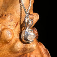 Colorado Phenakite Crystal Pendant Sterling #7090-Moldavite Life