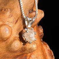 Colorado Phenakite Crystal Pendant Sterling #7090-Moldavite Life