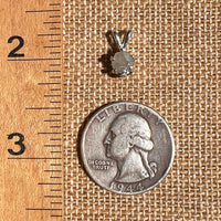 Colorado Phenakite Crystal Pendant Sterling #7093-Moldavite Life