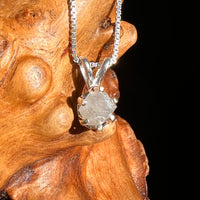 Colorado Phenakite Crystal Pendant Sterling #7093-Moldavite Life