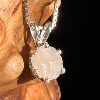 Colorado Phenakite Crystal Pendant Sterling #7097-Moldavite Life