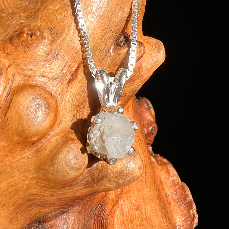 Colorado Phenakite Crystal Pendant Sterling #7098-Moldavite Life