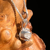 Colorado Phenakite Crystal Pendant Sterling #7099-Moldavite Life