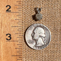 Colorado Phenakite Crystal Pendant Sterling #7099-Moldavite Life