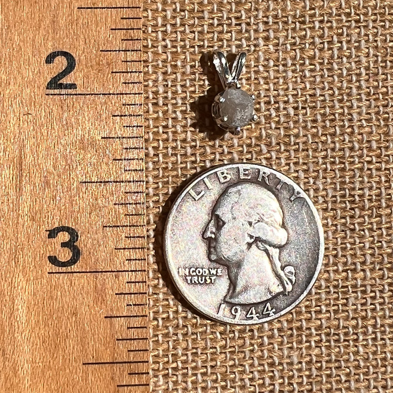 Colorado Phenakite Crystal Pendant Sterling #7101-Moldavite Life