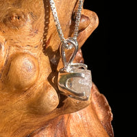 Colorado Phenakite Crystal Pendant Sterling #7102-Moldavite Life