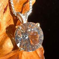 Danburite Necklace Sterling Silver #8815-Moldavite Life