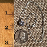 Danburite Necklace Sterling Silver #8815-Moldavite Life