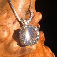 Danburite Necklace Sterling Silver #8815-Moldavite Life