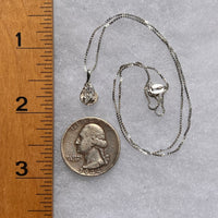 Danburite Pendant Necklace Sterling Silver #5264-Moldavite Life