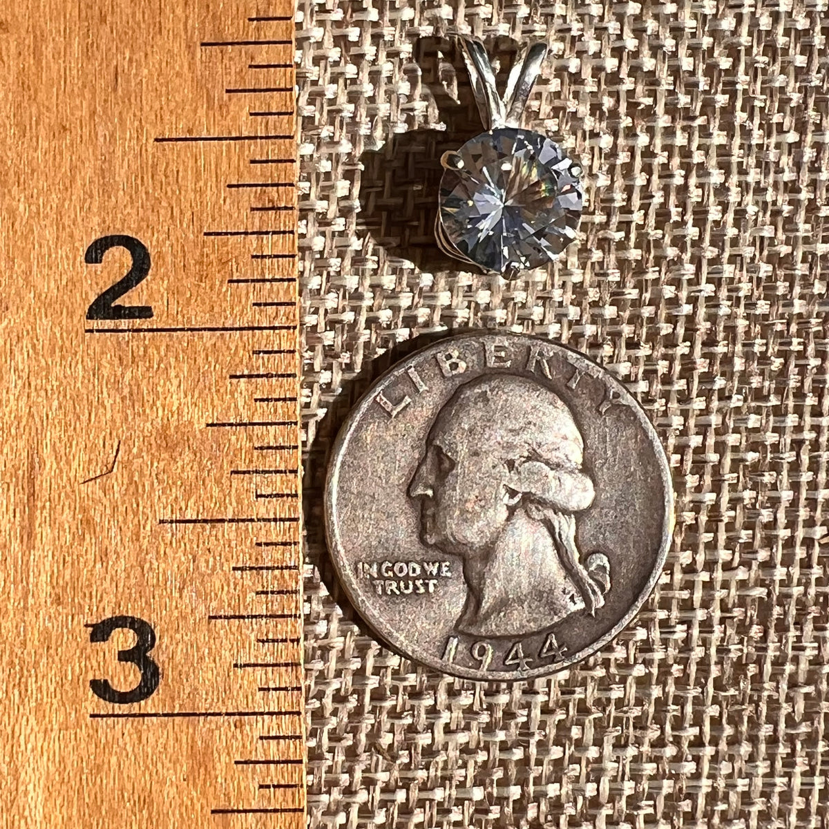 Danburite Pendant Sterling Silver #8814-Moldavite Life
