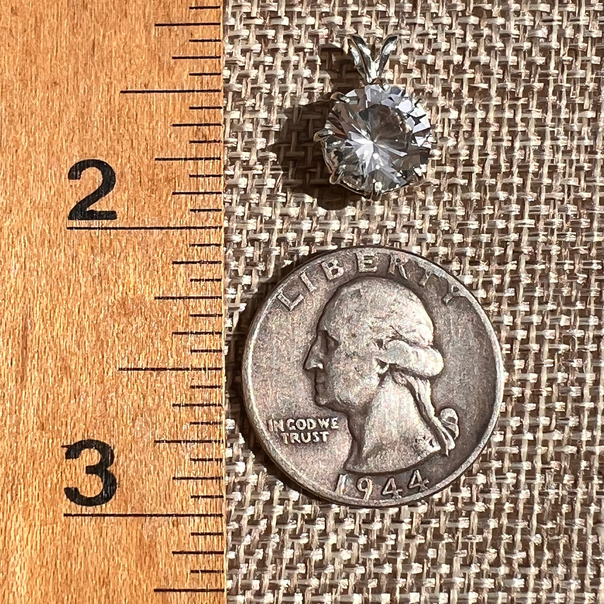 Danburite Pendant Sterling Silver #8817-Moldavite Life