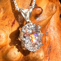 Danburite Pendant Sterling Silver #8818-Moldavite Life