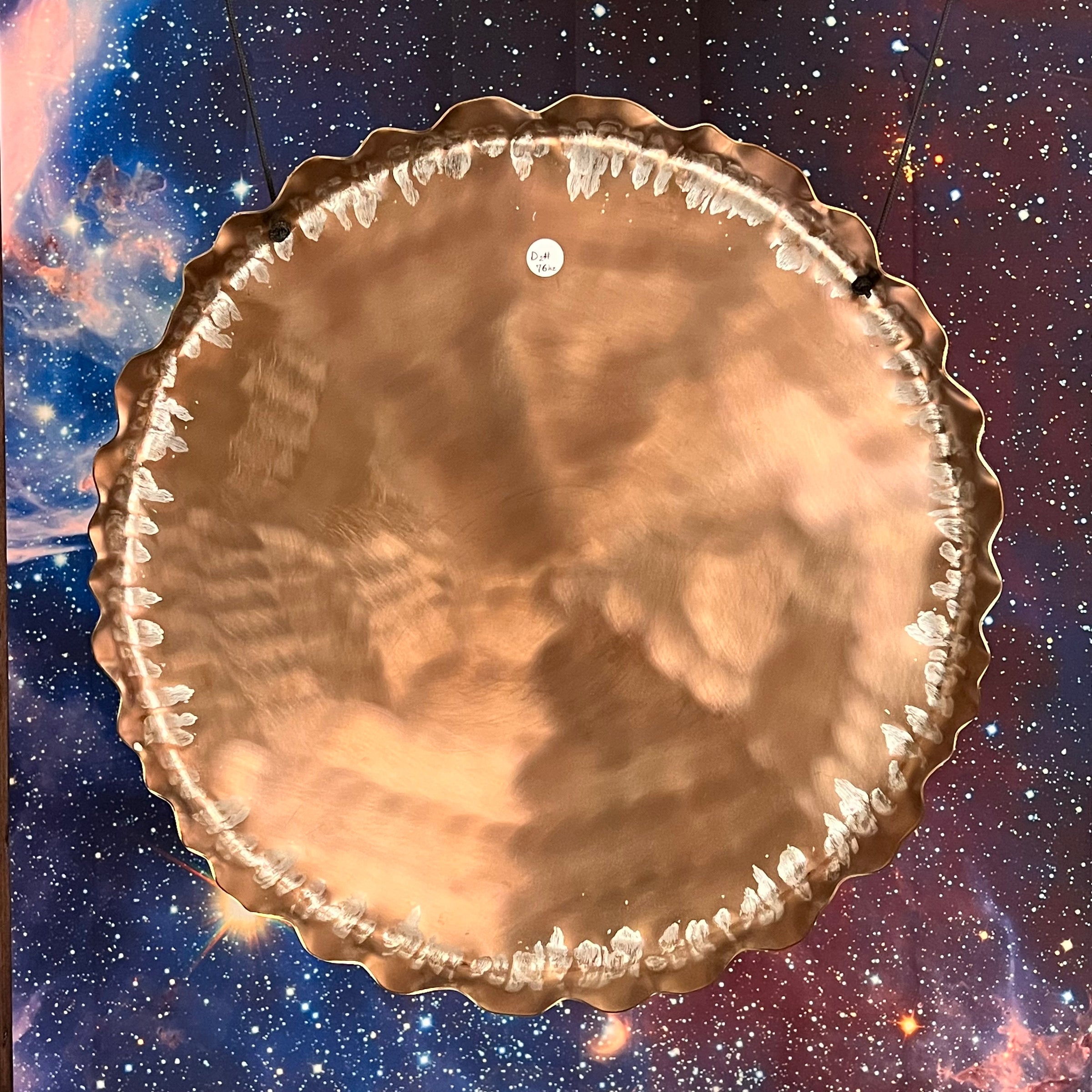 Etherial Flame Crystal Gong #41-Moldavite Life