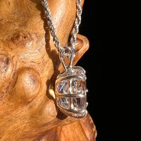 Faceted Kunzite Pendant Sterling Silver #6745-Moldavite Life