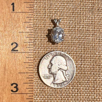 Faceted Kunzite Pendant Sterling Silver #6745-Moldavite Life