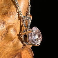 Faceted Kunzite Pendant Sterling Silver #6746-Moldavite Life