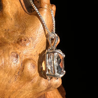 Faceted Kunzite Pendant Sterling Silver #6747-Moldavite Life