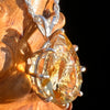 Golden Citrine Pendant Sterling Silver #7744-Moldavite Life