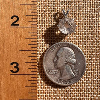 Golden Rutile Spider Quartz Pendant Sterling Silver #7797-Moldavite Life