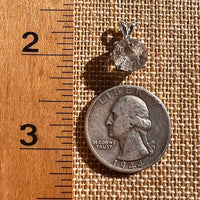 Golden Rutile Spider Quartz Pendant Sterling Silver #7798-Moldavite Life