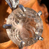 Golden Rutile Spider Quartz Pendant Sterling Silver #7799-Moldavite Life