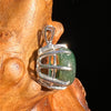 Green Aventurine Pendant Sterling Silver #6271-Moldavite Life