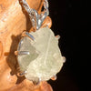 Green Herderite Pendant Sterling Silver #6651-Moldavite Life