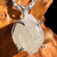 Green Herderite Pendant Sterling Silver #8256-Moldavite Life