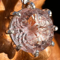 Harlequin Quartz Spider Pendant Sterling Silver #7791-Moldavite Life