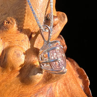 Harlequin Quartz Spider Pendant Sterling Silver #7791-Moldavite Life