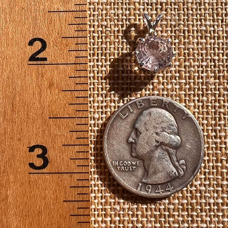 Harlequin Quartz Spider Pendant Sterling Silver #7791-Moldavite Life