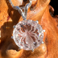 Harlequin Quartz Spider Pendant Sterling Silver #7792-Moldavite Life