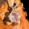 Harlequin Quartz Spider Pendant Sterling Silver #7792-Moldavite Life