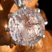 Harlequin Quartz Spider Pendant Sterling Silver #7793-Moldavite Life