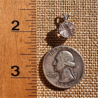 Harlequin Quartz Spider Pendant Sterling Silver #7793-Moldavite Life