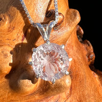 Harlequin Quartz Spider Pendant Sterling Silver #7793-Moldavite Life