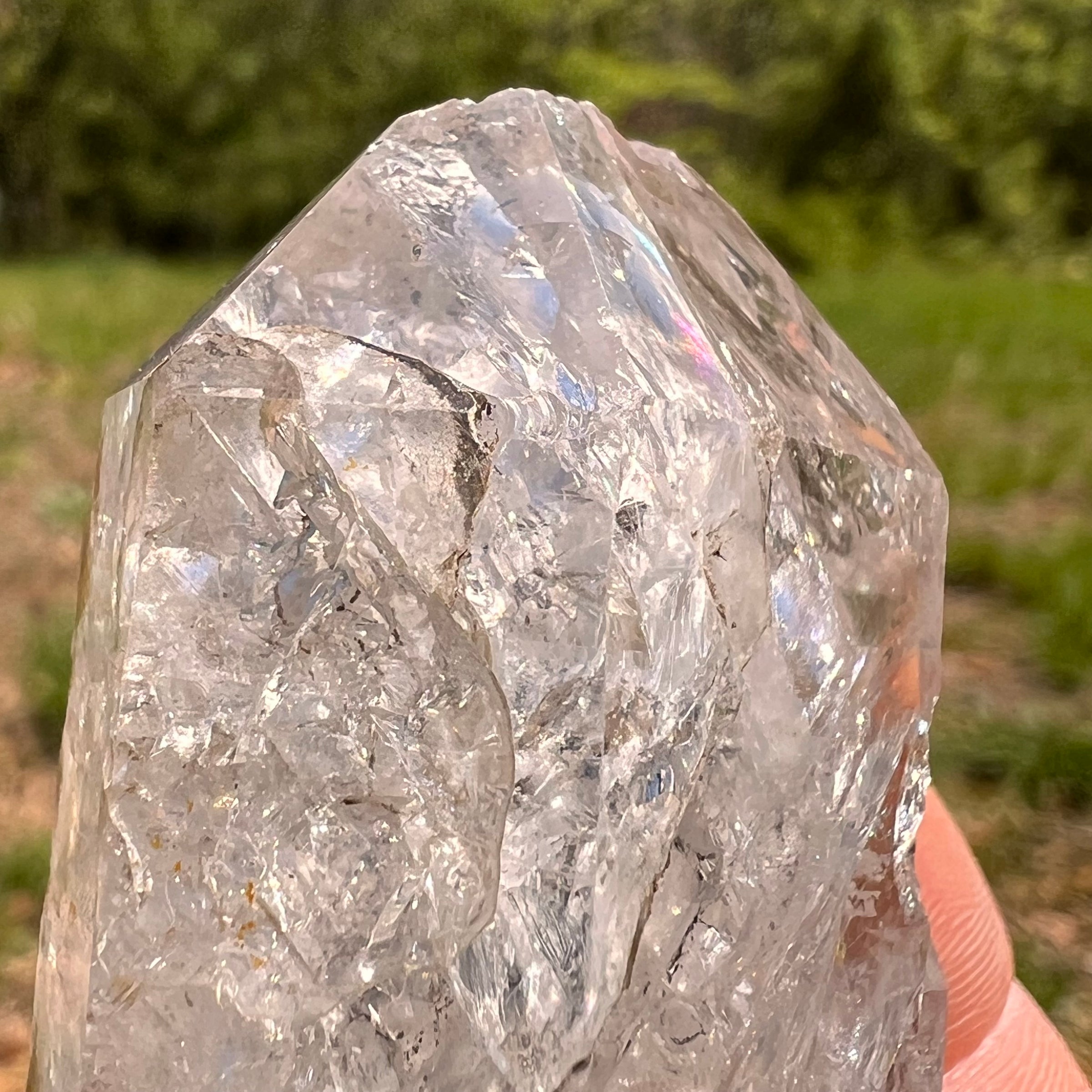 Herkimer Diamond Crystal NY, USA #44-Moldavite Life