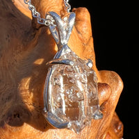 Herkimer Diamond Necklace Sterling Silver #6042-Moldavite Life